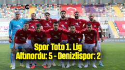 Spor Toto 1. Lig: Altınordu: 5 – Denizlispor: 2