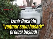 İzmir Buca’da “yağmur suyu hasadı” projesi başladı