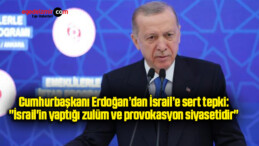 Cumhurbaşkanı Erdoğan’dan İsrail’e sert tepki: “İsrail’in yaptığı zulüm ve provokasyon siyasetidir”