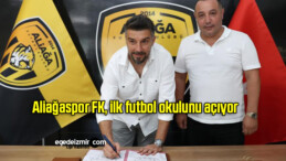 Aliağaspor FK, ilk futbol okulunu açıyor