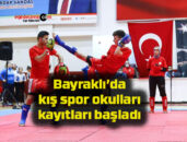 Bayraklı’da kış spor okulları kayıtları başladı