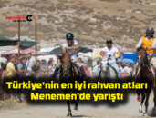 Türkiye’nin en iyi rahvan atları Menemen’de yarıştı