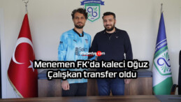 Menemen FK’da kaleci Oğuz Çalışkan transfer oldu