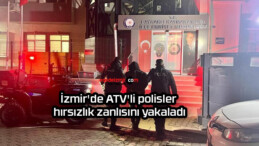 İzmir’de ATV’li polisler, hırsızlık zanlısını yakaladı