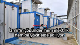İzmir’in çöpünden hem elektrik hem de yakıt elde ediliyor