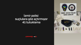 İzmir polisi suçlulara göz açtırmıyor: 41 tutuklama
