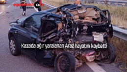 Kazada ağır yaralanan Araz hayatını kaybetti