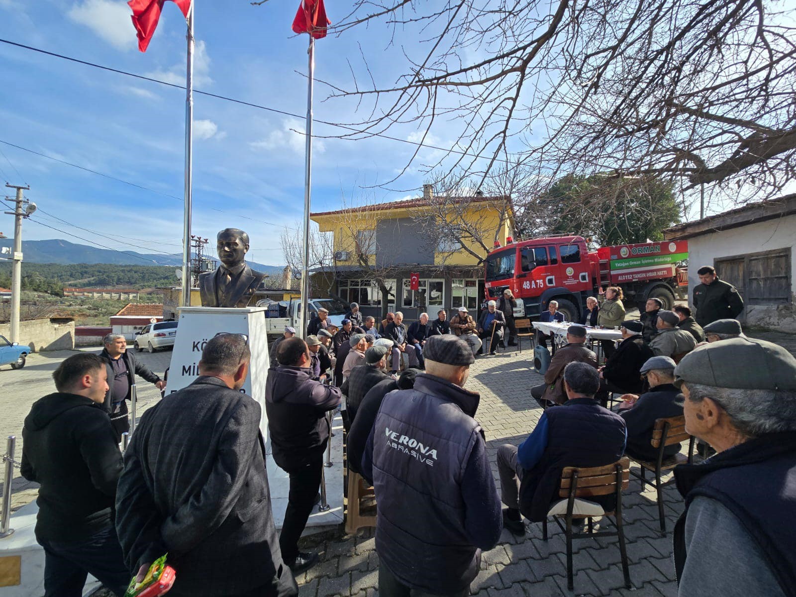 YATAĞAN'DA VATANDAŞLARA ORMAN YANGINLARI EĞİTİMİ