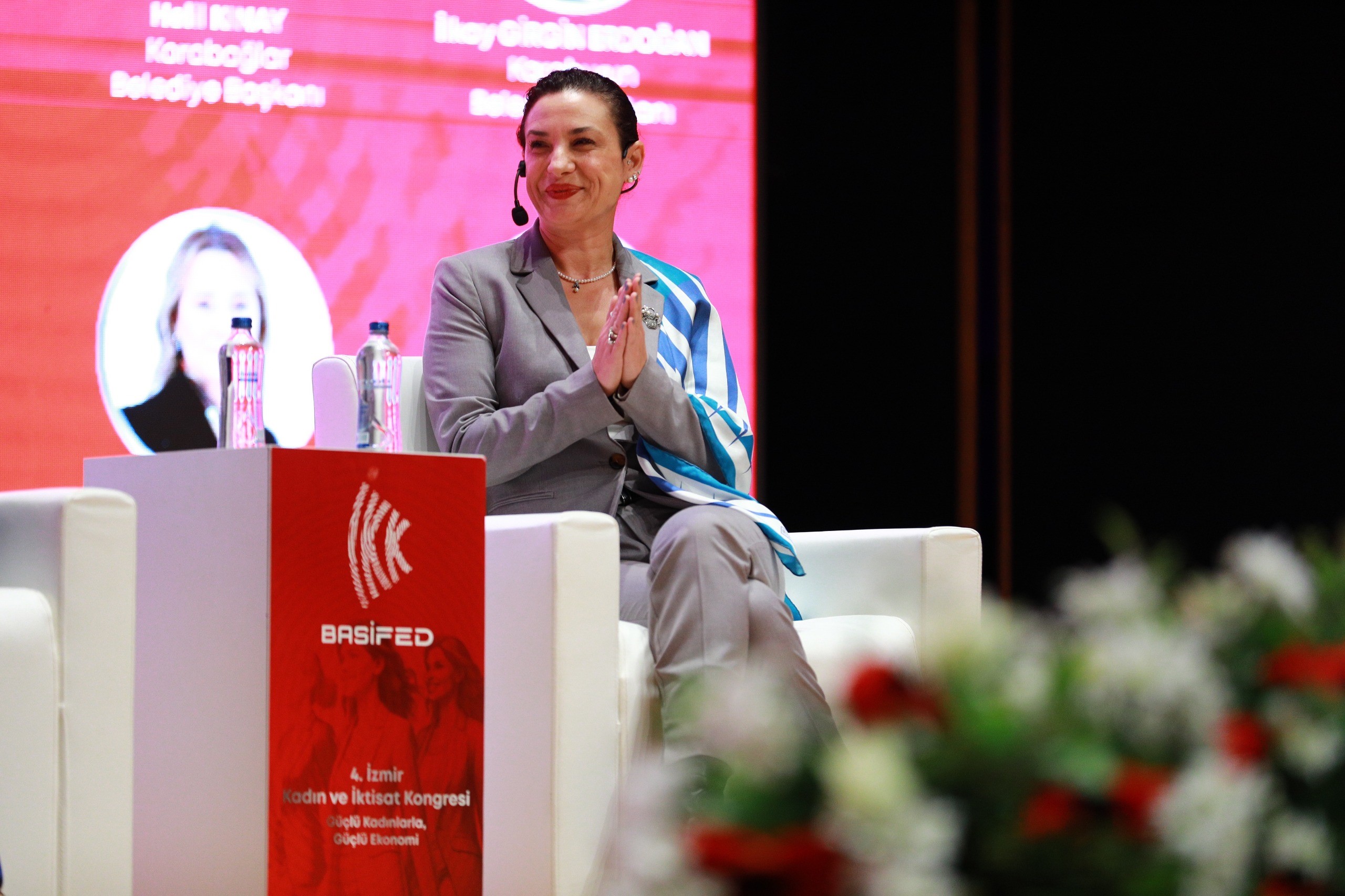 BAŞKAN SENGEL'DEN İZMİR KADIN VE İKTİSAT KONGRESİ'NDE MÜCADELE VURGUSU
