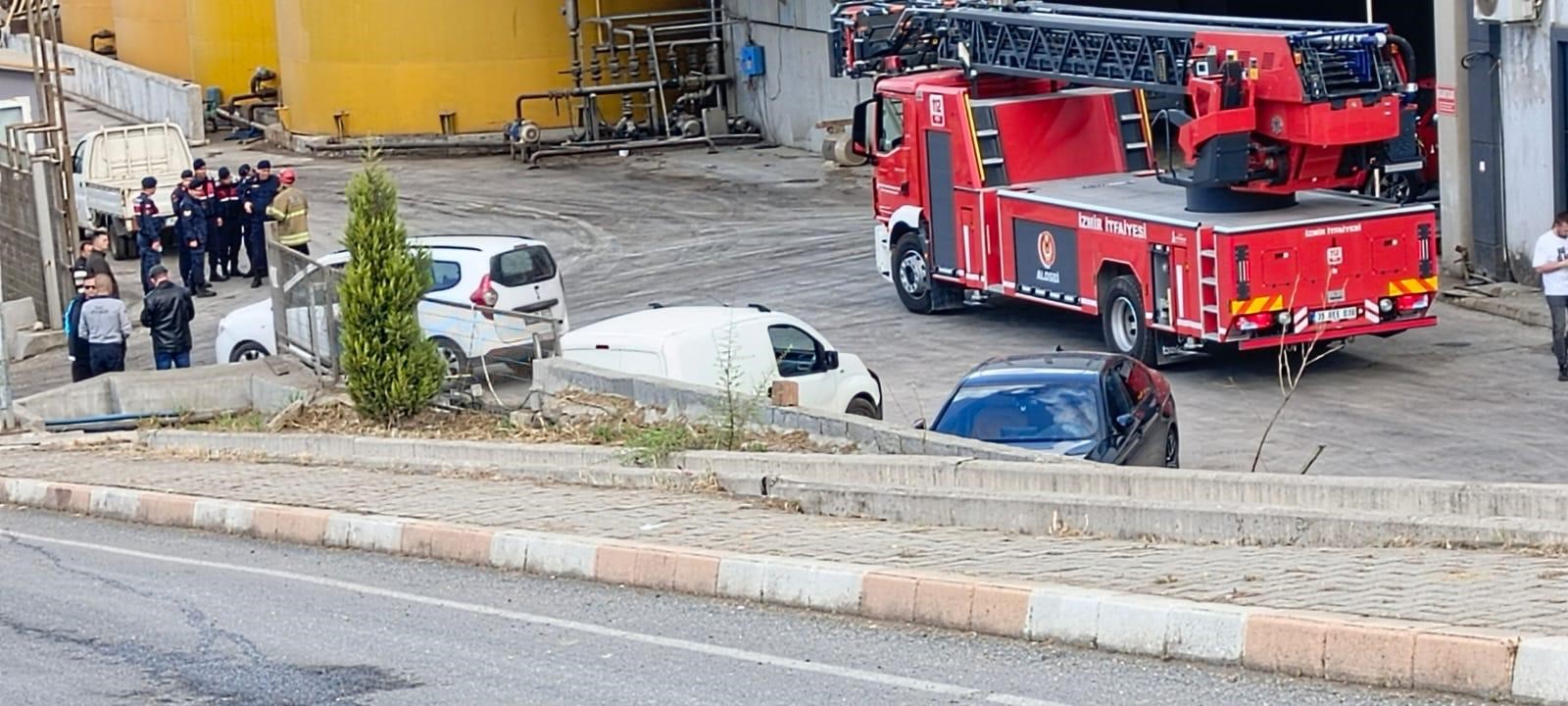İZMİR'DE FABRİKADA PATLAMA: 1 ÖLÜ, 4 AĞIR YARALI