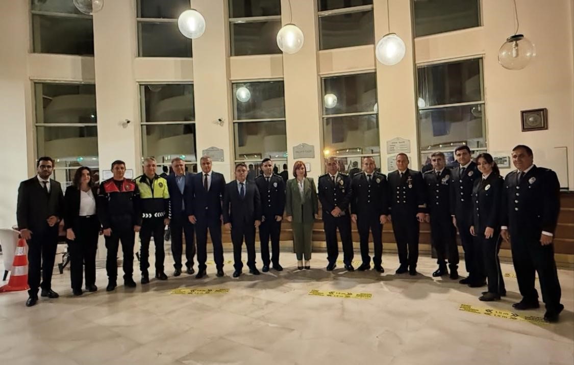 MARMARİS'TE POLİS TEŞKİLATI'NIN 180. KURULUŞ YILI KUTLANDI EMEKLİ POLİSLERE PLAKET TAKDİM EDİLDİ