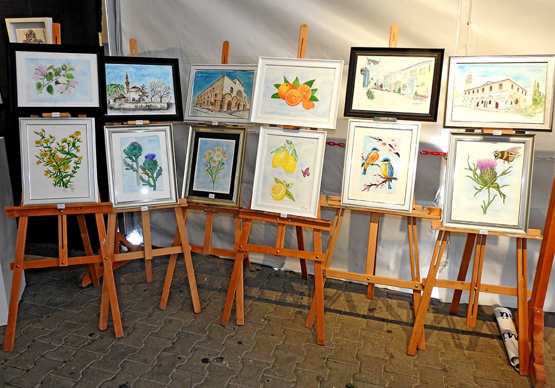 KURSİYERLERDEN ALAÇATI OT FESTİVALİ'NE ÖZEL SERGİ