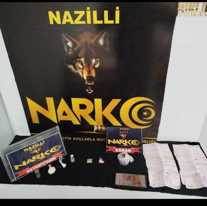 NAZİLLİ'DE ZEHİR TACİRLERİNE GEÇİT VERİLMEDİ: 14 ŞÜPHELİ YAKALANDI