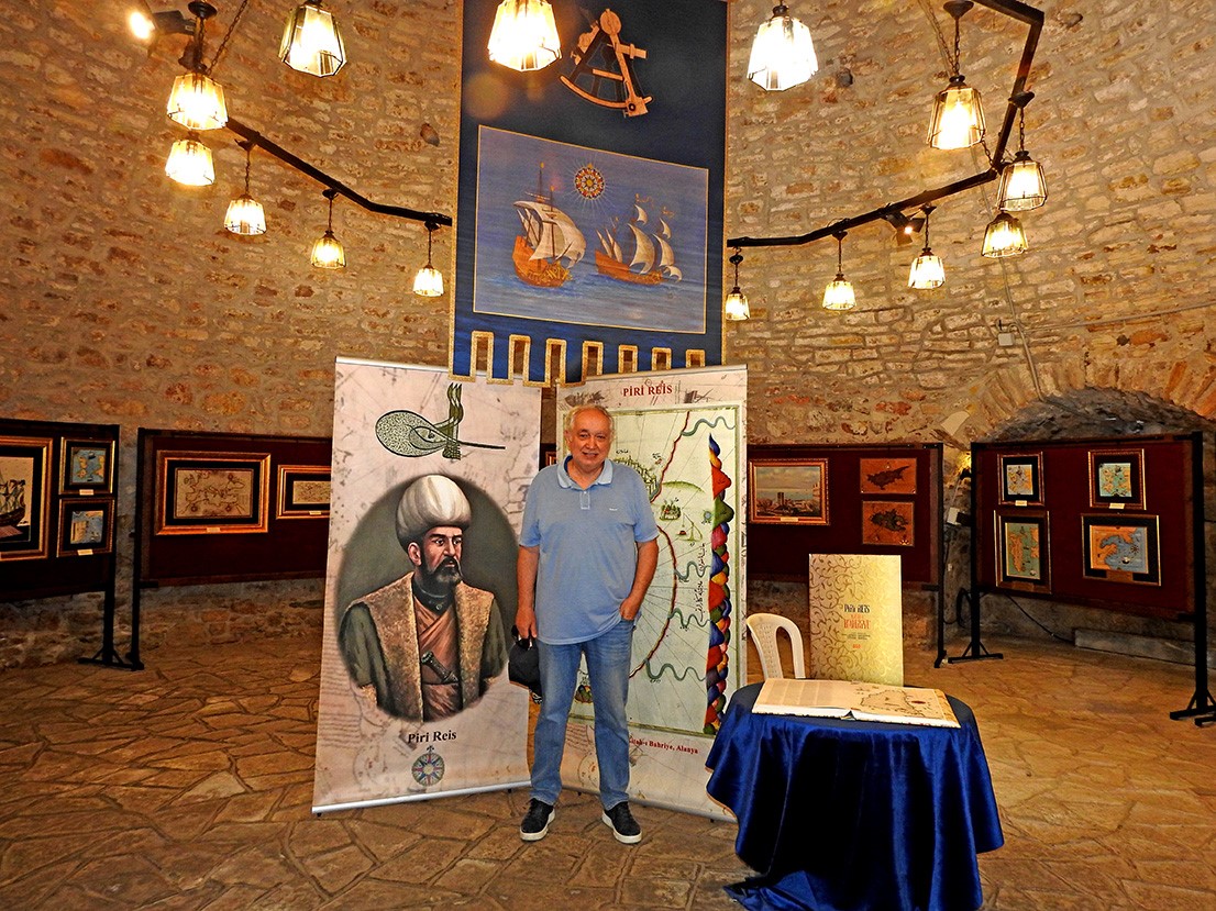 PİRİ REİS'İN HARİTALARI ÇEŞME'DE ZİYARETÇİ AKININA UĞRADI