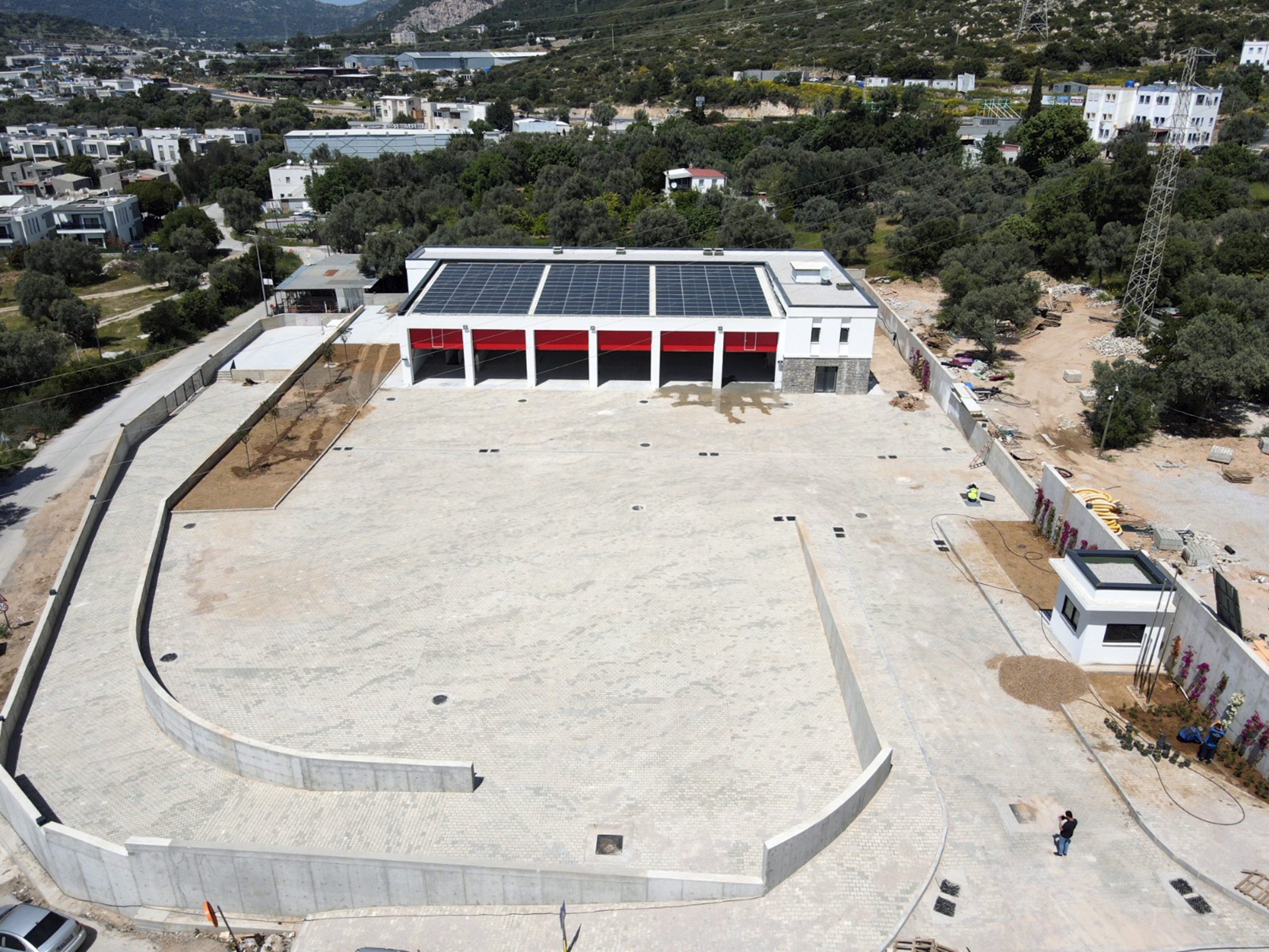 BODRUM İTFAİYE BİNASI TAMAMLANDI