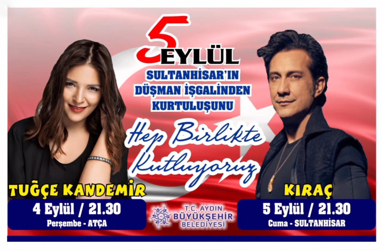 SULTANHİSAR'DA 'KURTULUŞ GÜNÜ' HAZIRLIKLARI SÜRÜYOR BAŞKAN YILDIRIMKAYA HERKESİ KONSERE DAVET ETTİ