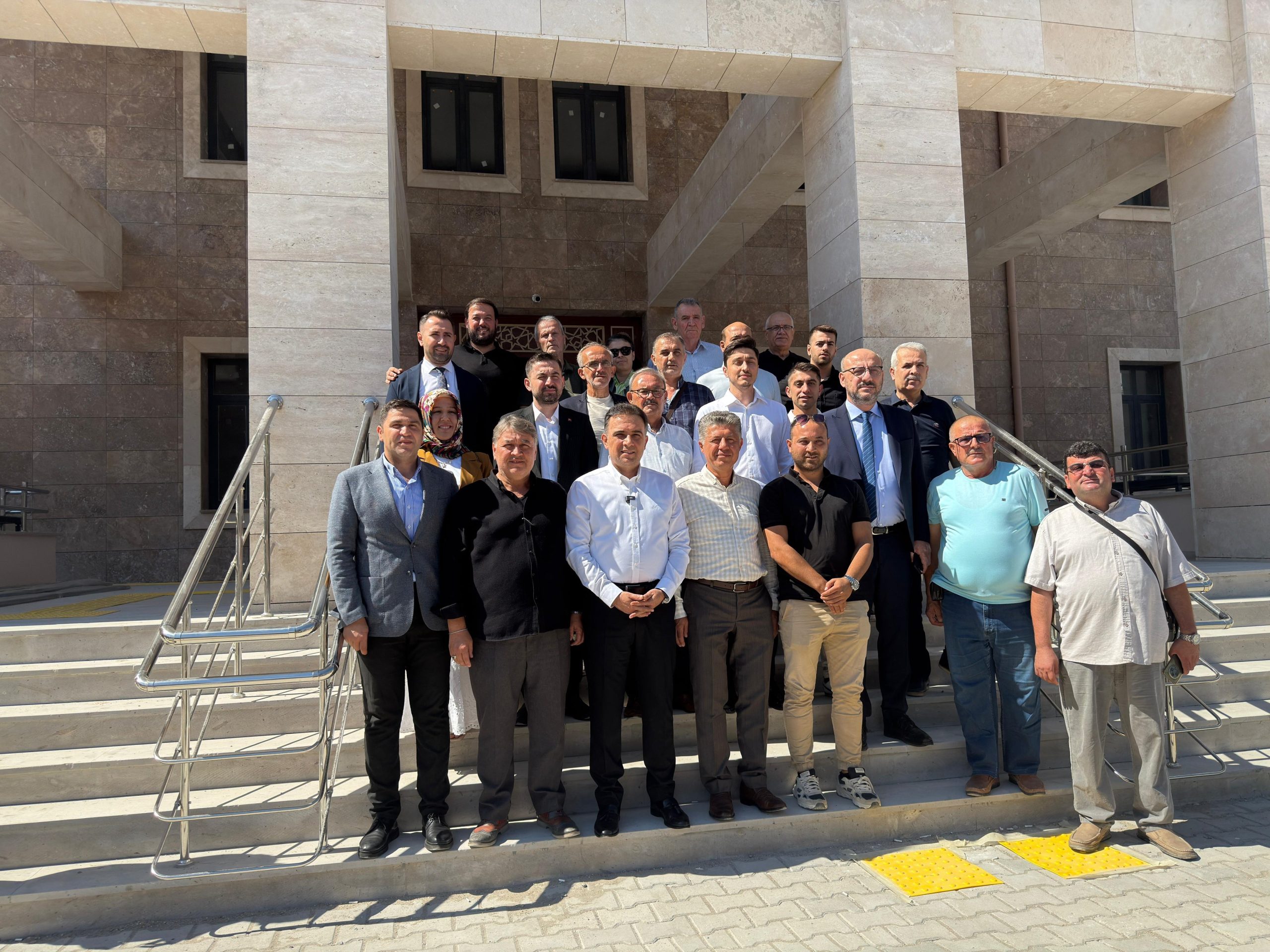 BAYBATUR SOMA'DA YATIRIMLARI YERİNDE İNCELEDİ