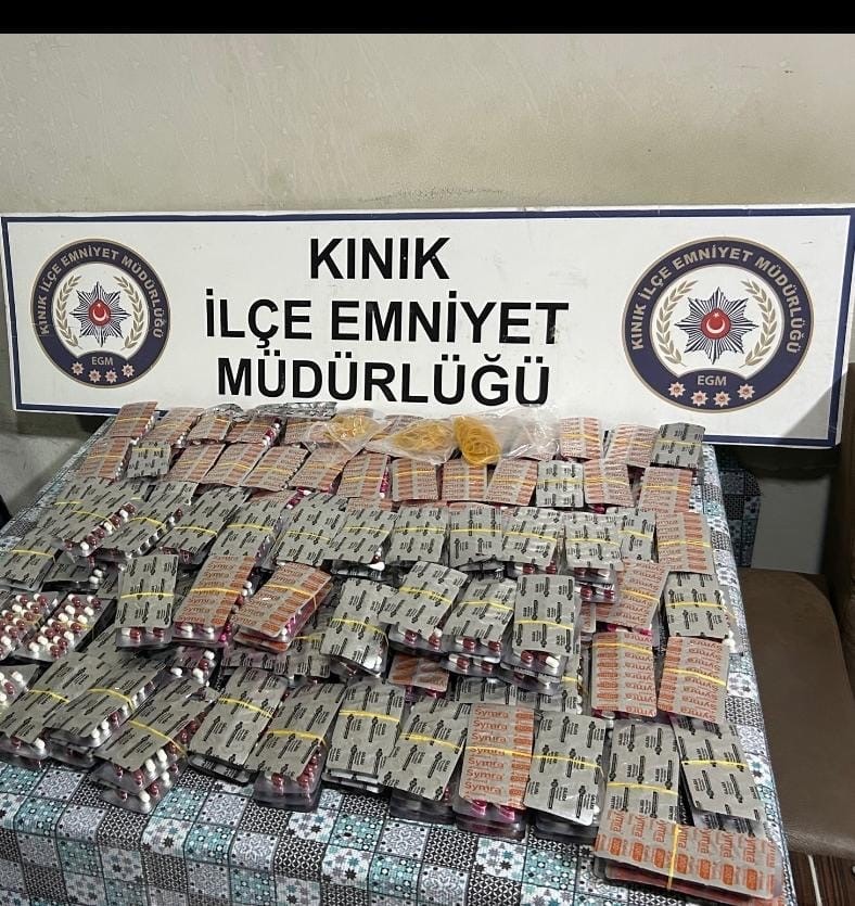 ÇİFTLİK EVİNDE BİNLERCE HAPLA YAKALANDI