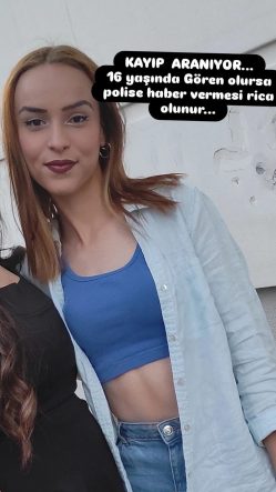 16 YAŞINDAKİ BENNUR'DAN 2 GÜNDÜR HABER ALINAMIYOR