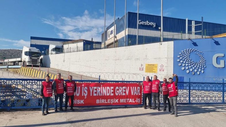 GESBEY'DE GREV ÇANLARI ÇALDI: İŞÇİLER İŞ BIRAKTI