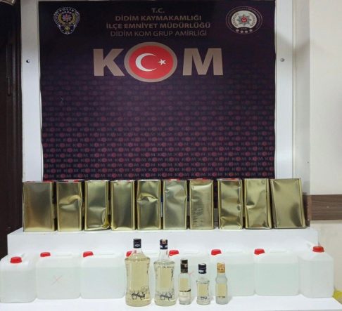 KARGO PAKETİNDEN SAHTE İÇKİ ÇIKTI