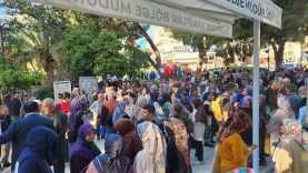 AYDIN'DA UMRE YOLCULARI DUALARLA UĞURLANDI