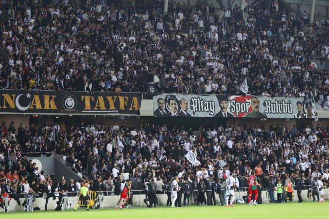 ALTAY BAŞKANI SİNAN KANLI, TARAFTARDAN DESTEK İSTEDİ