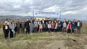 HİSARCIK'TA MİLLİ AĞAÇLANDIRMA GÜNÜNDE 150 FİDAN TOPRAKLA BULUŞTU