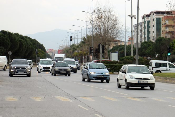 AYDIN'DA ARAÇ SAYISI 661 BİN OLDU