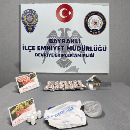 ÇAMAŞIR MAKİNESİNDEN UYUŞTURUCU ÇIKTI