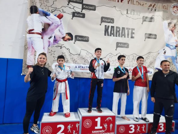 ALİAĞALI KARATECİLERDEN DENİZLİ'DE BÜYÜK BAŞARI