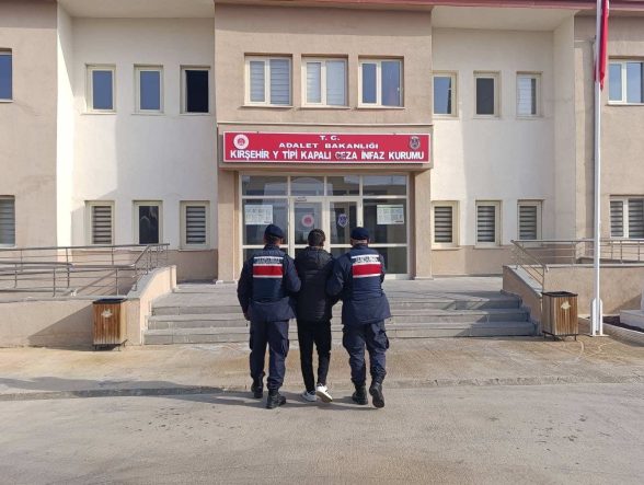 KIRŞEHİR'DE ARANAN ŞAHIS YAKALANDI