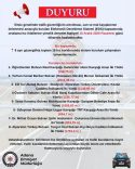 EDS'Lİ HIZ KONTROLÜ YARIN BAŞLIYOR