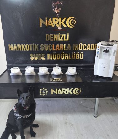 SOLUNUM CİHAZININ İÇERİSİNDEN 5 KİLOGRAM UYUŞTURUCU MADDE ÇIKTI
