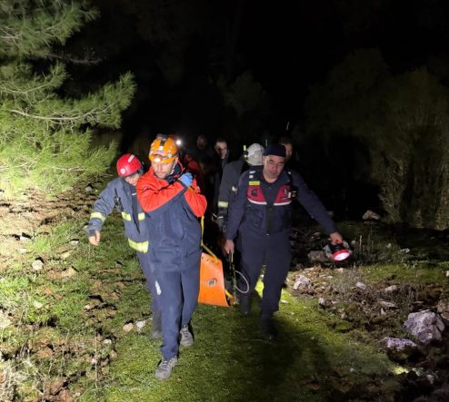 MANTAR TOPLAMAYA ÇIKIP ULAŞILAMAYAN ADAMIN CANSIZ BEDENİNE ULAŞILDI