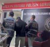 İZMİR'DE ARANAN FİRARİ, GİZLENDİĞİ KONTEYNERDE YAKALANDI