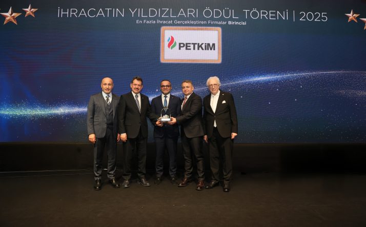 PETKİM, EGE İHRACATÇI BİRLİKLERİ TARAFINDAN İHRACATIN YILDIZI SEÇİLDİ