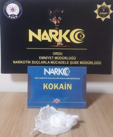 ORDU'DA UYUŞTURUCU OPERASYONLARINDA 2 TUTUKLAMA