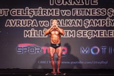AYDINLI VÜCUT GELİŞTİRME SPORCUSUNDAN AVRUPA SEÇMELERİNDE BAŞARI