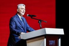 TİCARET BAKANI ÖMER BOLAT: "İŞLENMİŞ ÜRÜN İHRACATINDA YÜZDE 65'LİK HACMİ TEKNOLOJİ İLE YÜZDE 90'LARA ÇIKARACAĞIZ" MARBLE İZMİR ULUSLARARASI DOĞALTAŞ VE TEKNOLOJİLERİ FUARI KAPILARINI AÇTI