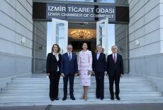 KOSTA RİKA FİRST LADY'Sİ ZEİKATE'DEN İZMİR TİCARET ODASI'NA ZİYARET