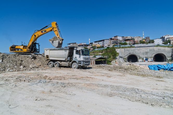 ONAT TÜNELİ'NDE ÇALIŞMALAR SÜRÜYOR