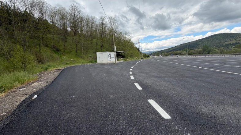 BİLECİK'TE YOL KONTROL NOKTASINDA DÜZENLEME YAPILDI