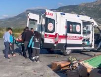 SÖKE'DE TRAFİK KAZASI: 1 YARALI