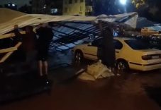 ADANA'DA SAĞANAK YAĞIŞ YOLLARI GÖLE ÇEVİRDİ