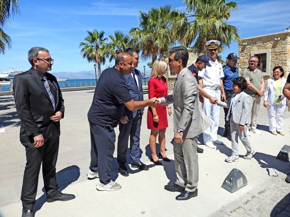 ÇEŞME KALESİ'NDE BAYRAMLAŞMA PROGRAMI DÜZENLENDİ