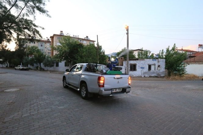 AYDIN'DA İLAÇLAMA ÇALIŞMALARI BAŞLADI