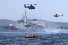 SAHİL GÜVENLİK KOMUTANLIĞININ 'DENİZ ASLANLARI' GÖZ DOLDURDU