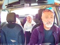 TAKSİCİ, MİNİK KIZIN HAYATINI DAKİKALAR İÇERİSİNDE KURTARDI
