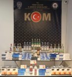 IĞDIR'DA YOLCU OTOBÜSLERİNDE KAÇAK ÜRÜN OPERASYONU